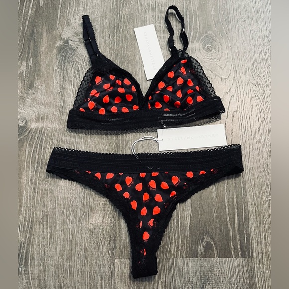Stella McCartney**Heart ❤️ Bra + Underwear SET***$289 - Picture 5 of 11